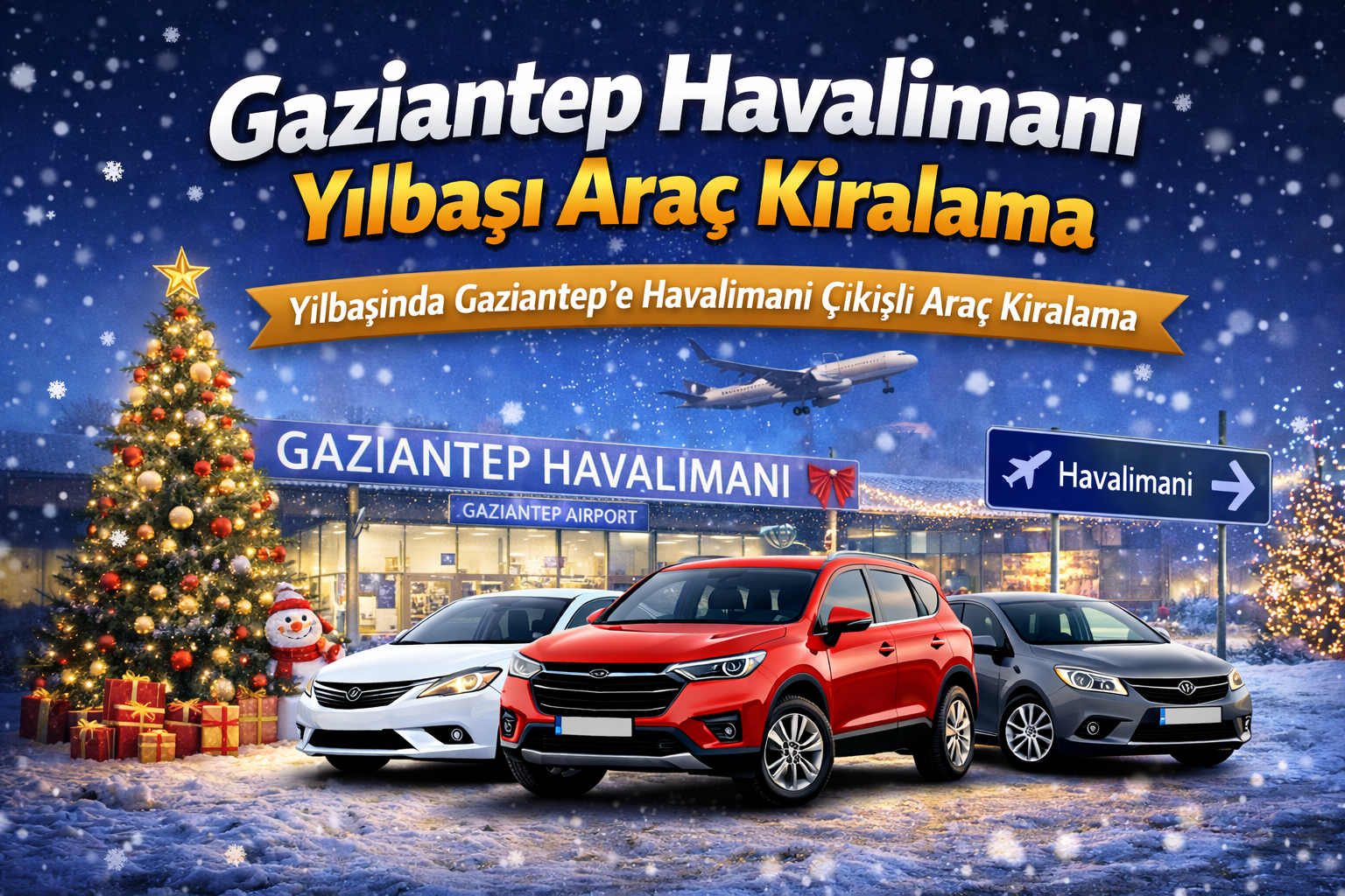 Gaziantep Havalimanı Yılbaşı Araç Kiralama Rehberi Eylul Oto Kiralama